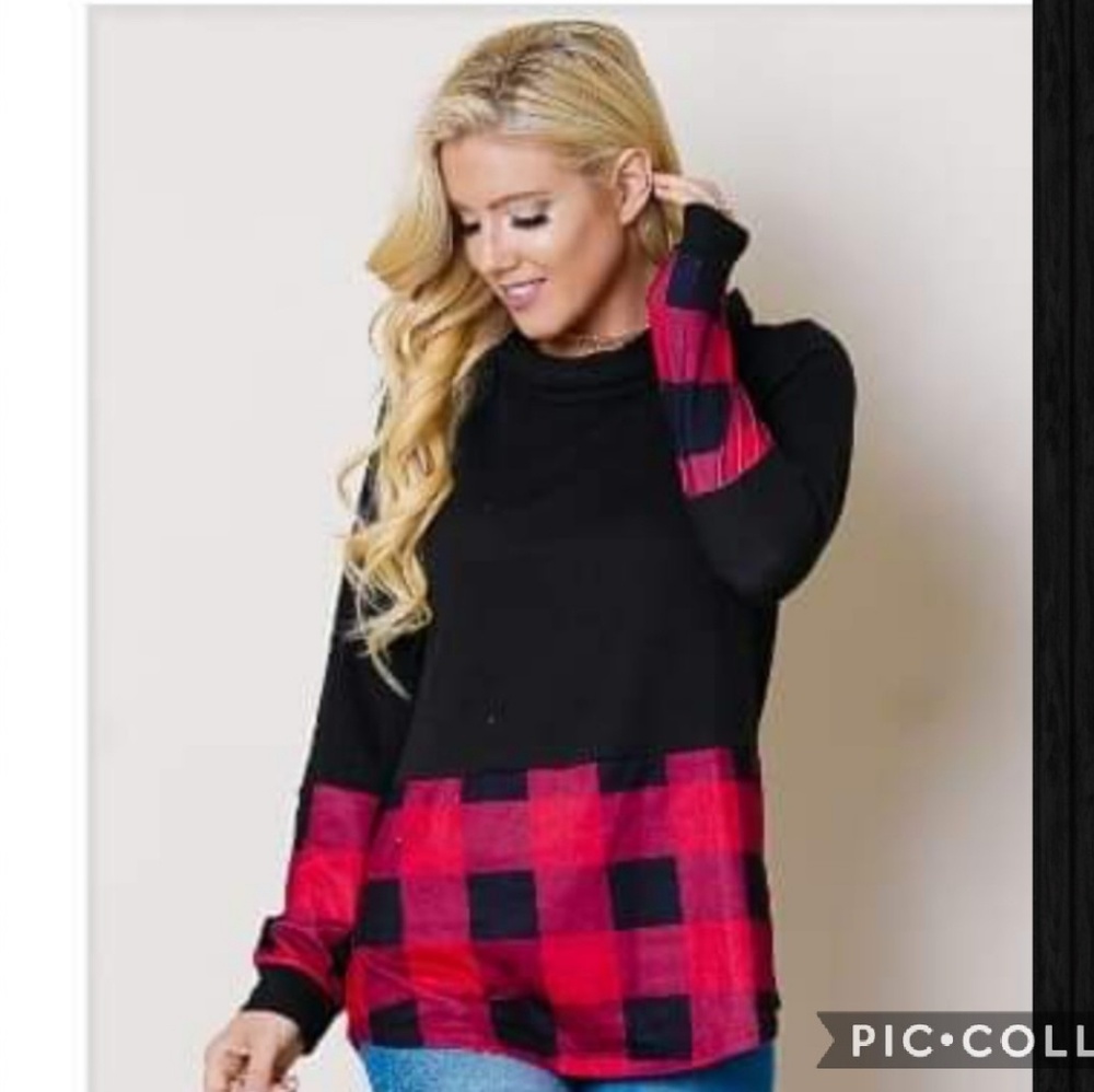 Buffalo Plaid Sweater
